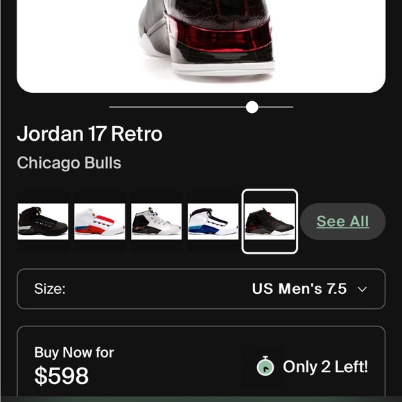 Air Jordan 17 Retro Sneakers - Picture 14 of 14